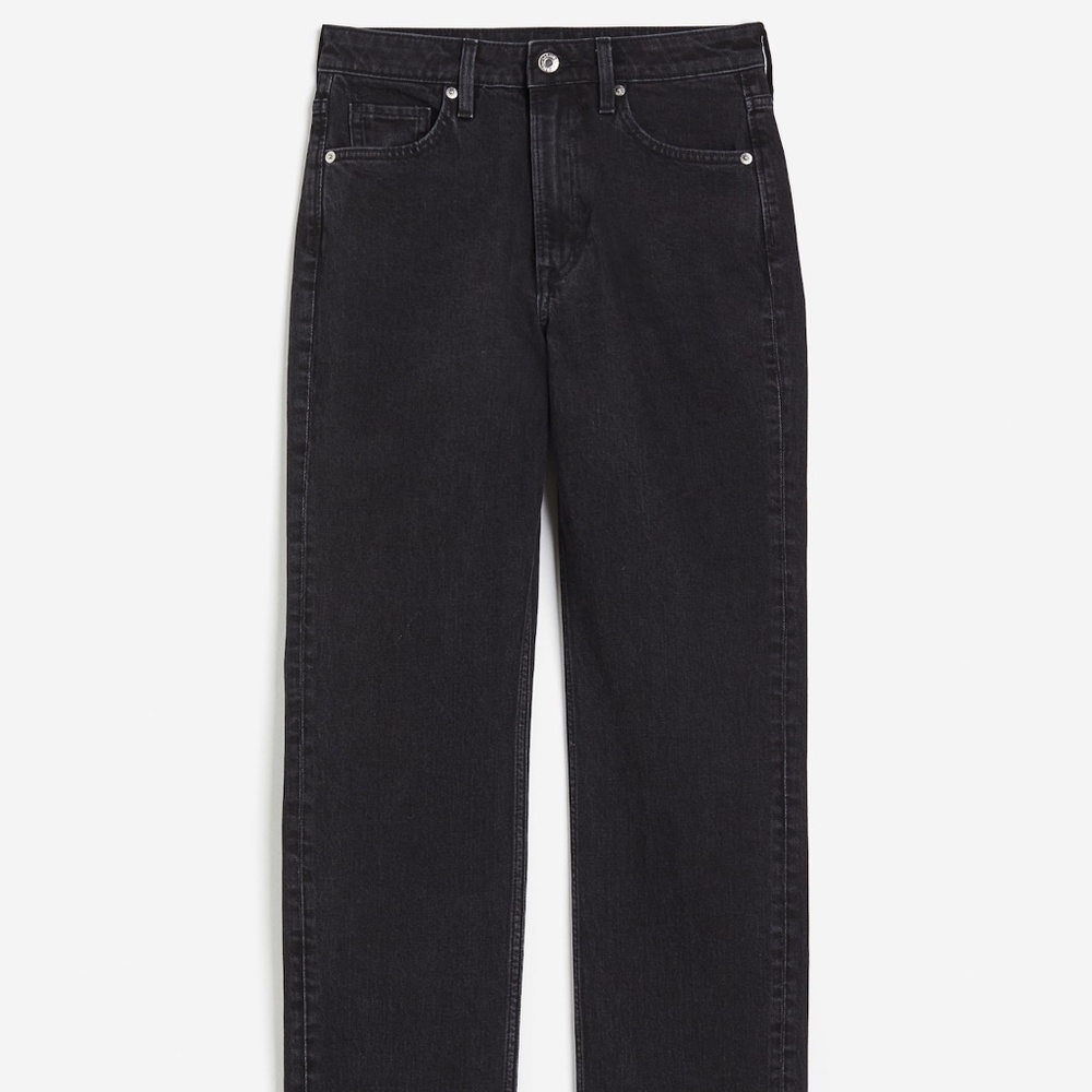 H&M | Slim Straight High Jeans